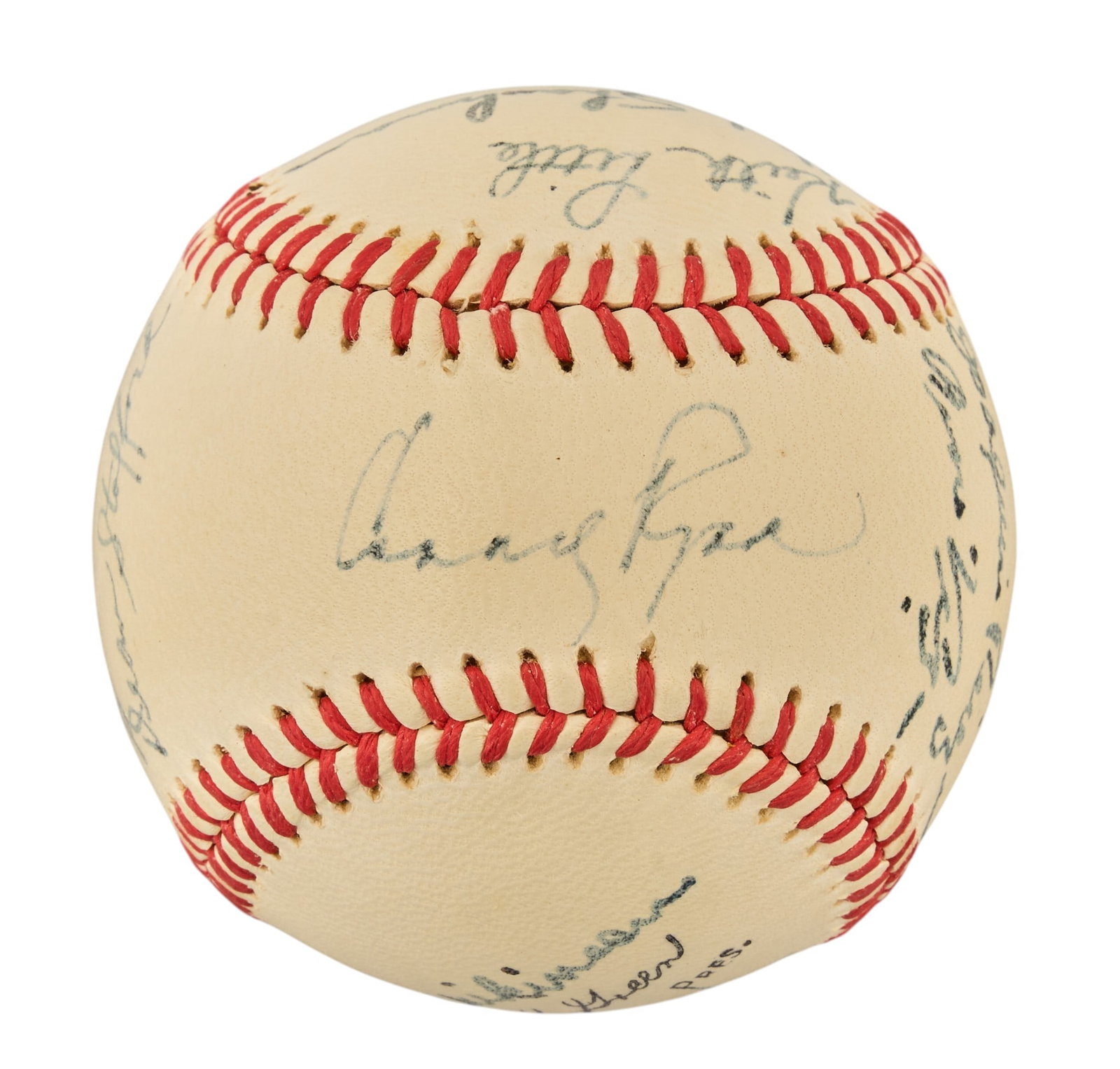 Red McCombs | (4) Signed Baseballs - 12