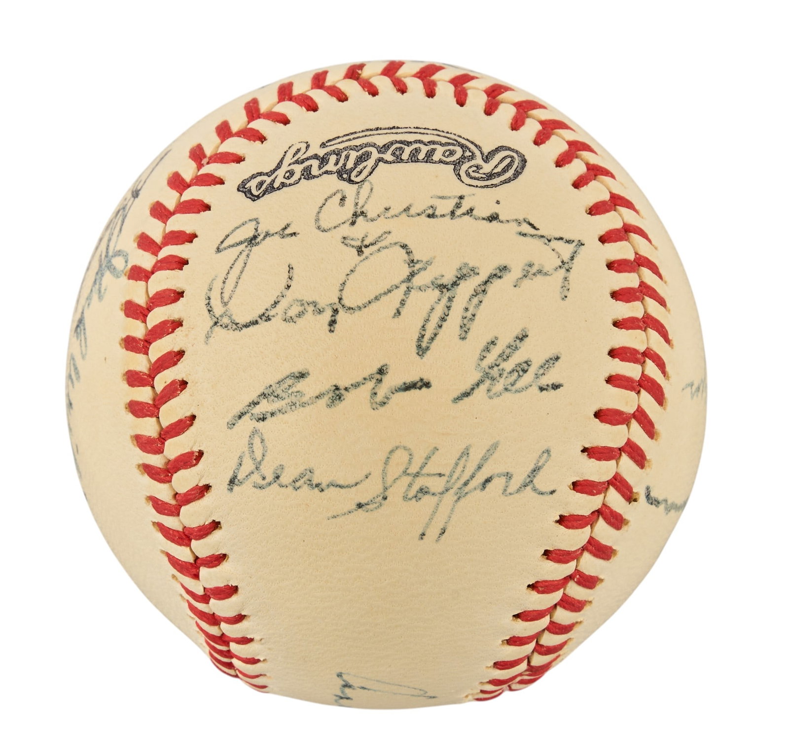 Red McCombs | (4) Signed Baseballs - 13