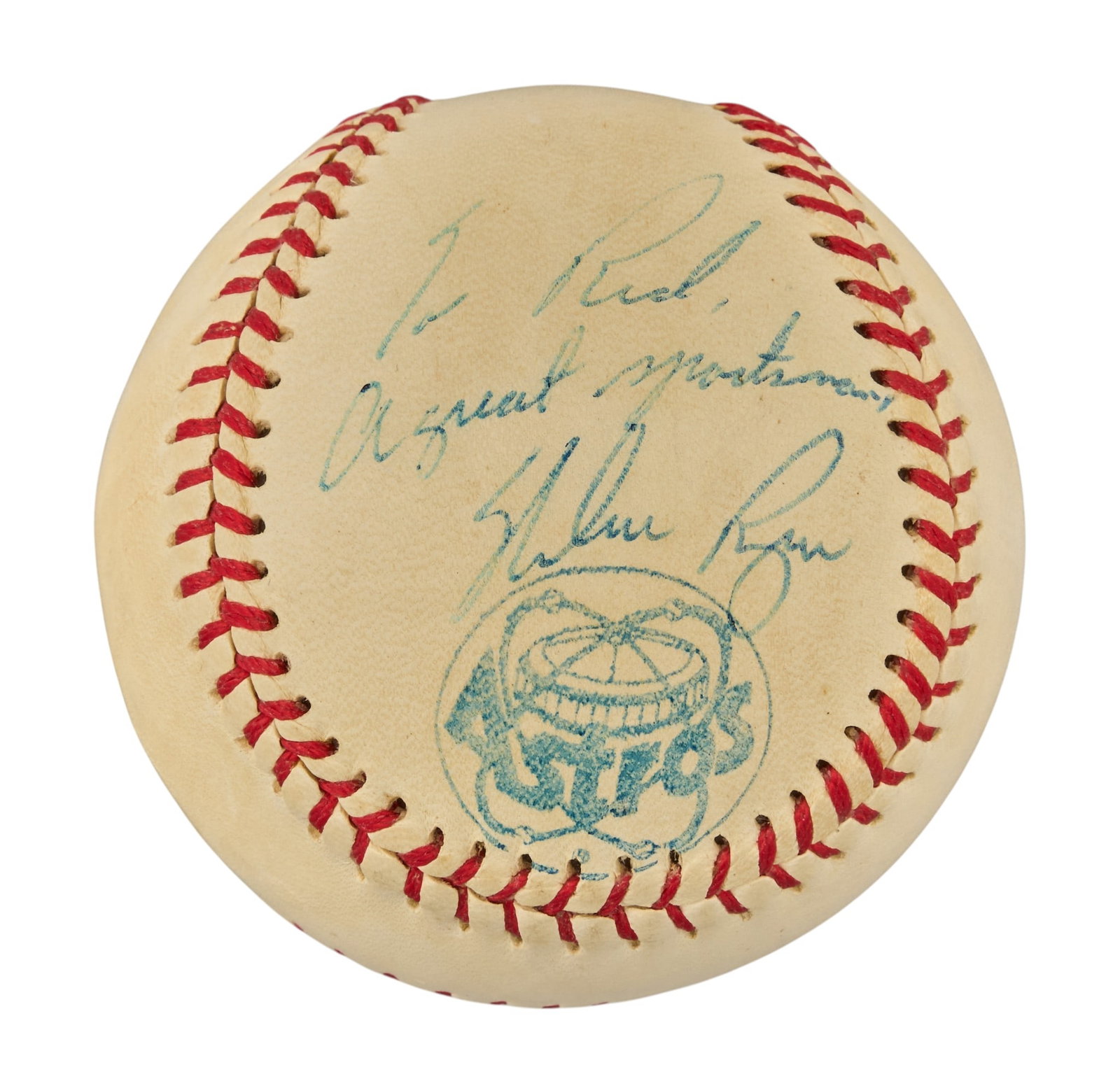 Red McCombs | (4) Signed Baseballs - 3