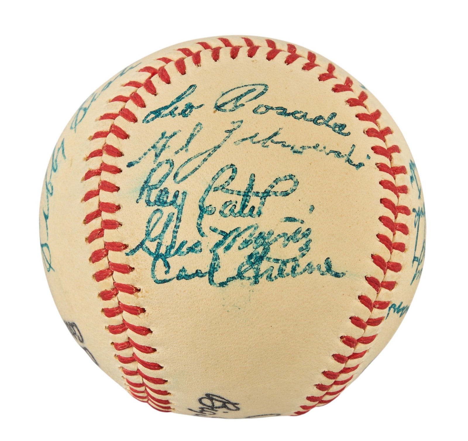 Red McCombs | (4) Signed Baseballs - 8