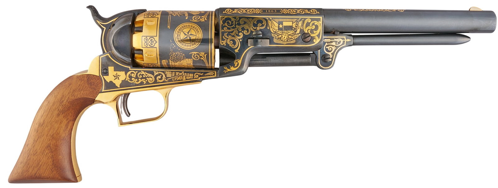 Red McCombs | Pietta Sam Houston TX Sesquicentennial Commemorative Colt Walker (1 of 7)