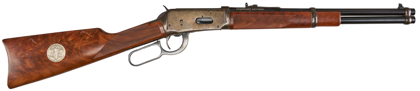 Red McCombs | Winchester Model 94 Legendary Lawmen 30-30 Lever Action SRC: Serial: LL17690 Manufacturer: Winchester Model: 94 Legendary Lawmen SRC Caliber: 30-30 Barrel Length: 16 in. OAL: 34.25 in. Condition: Good/Very Good; some light wear & handling marks through