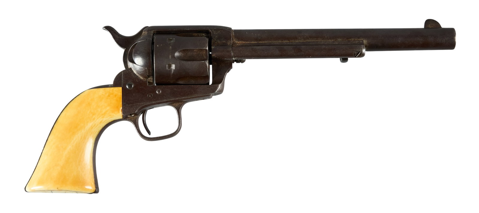 Red McCombs | Antique Colt 1873 SAA 45LC W/ Bone Grips (1 of 4)
