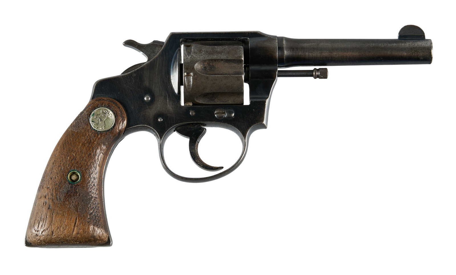 Red McCombs | Colt Police Positive 38 S&W Railway Express Agency Marked W/ Belt & Holster (1 of 5)