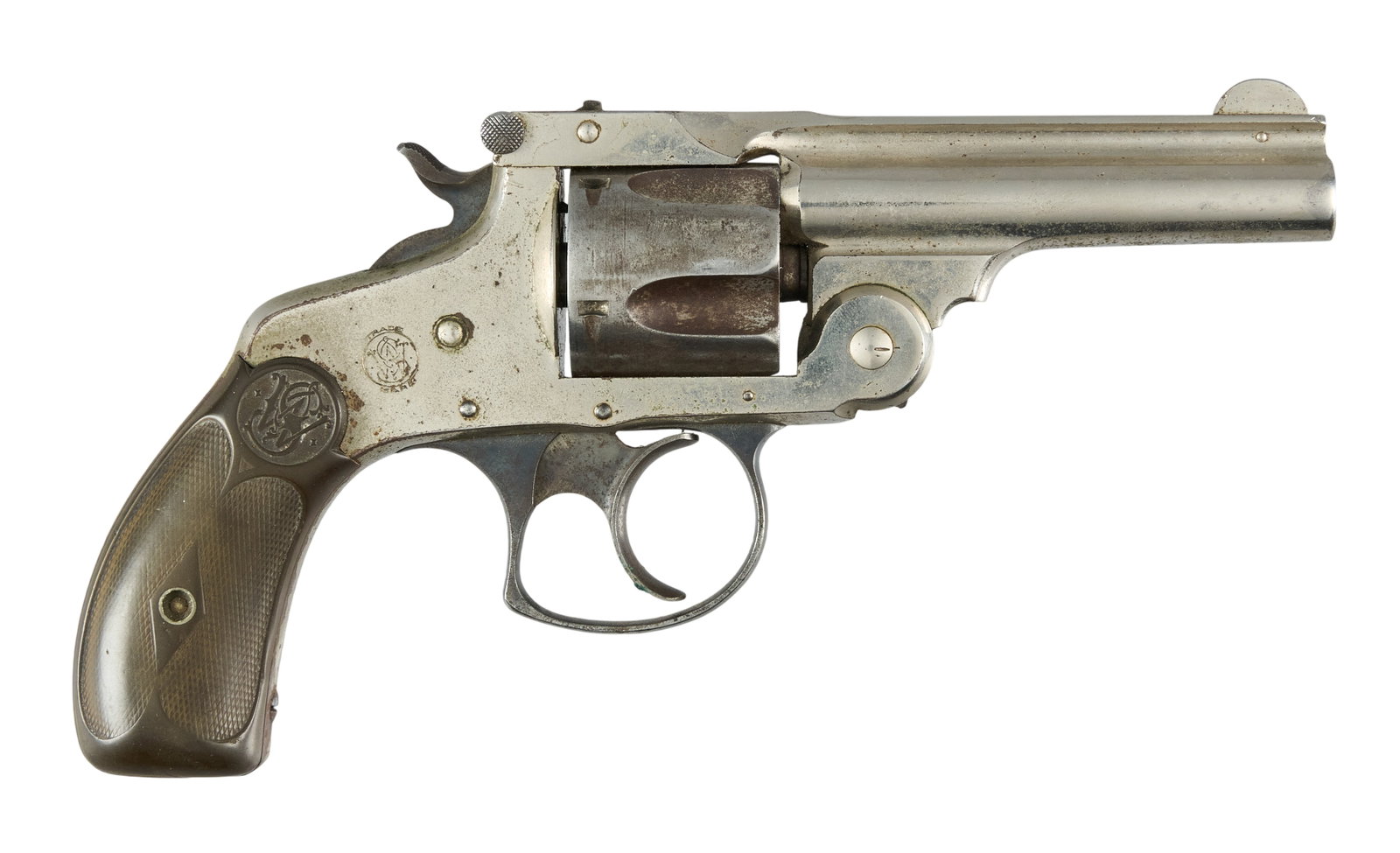 Red McCombs | Smith & Wesson Top Break 38 Railway Express Agency Revolver (1 of 5)