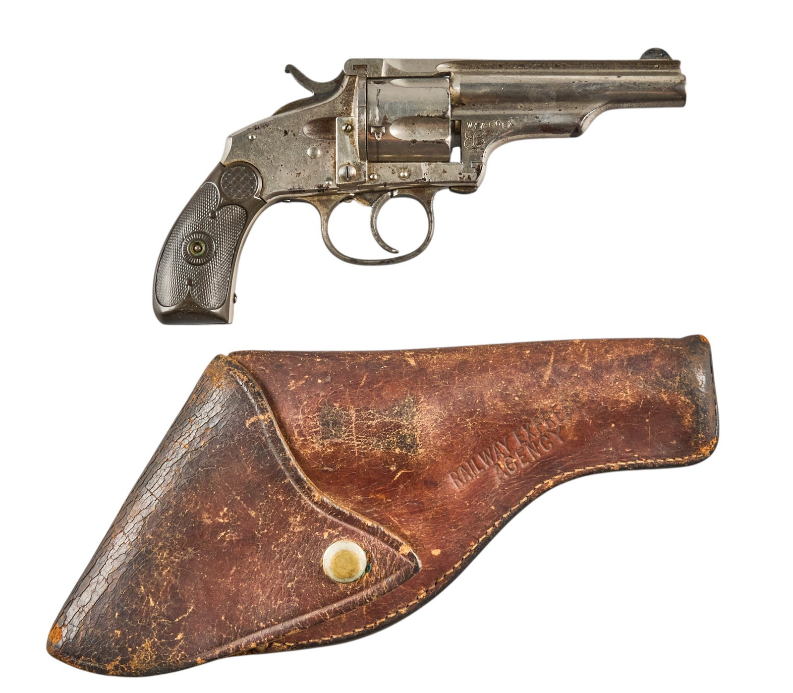 Red McCombs | Merwin & Hulbert Wells Fargo Marked Pocket Revolver (1 of 8)