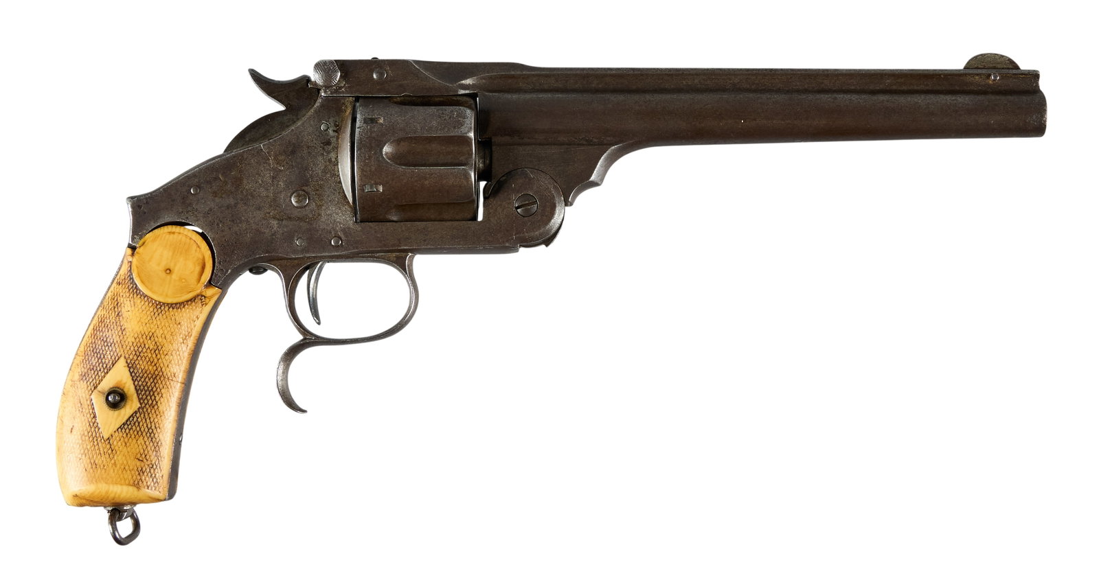 Red McCombs | Mexican Republic Marked Belgian Copy of Smith & Wesson No. 3 Revolver (1 of 2)