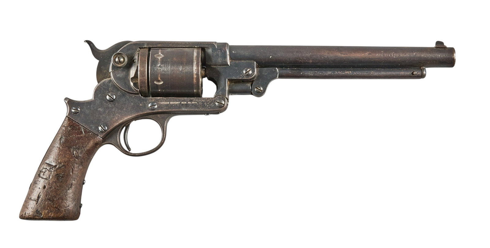 Red McCombs | Antique Starr Arms 1863 Army Cartridge Conversion Revolver (1 of 3)