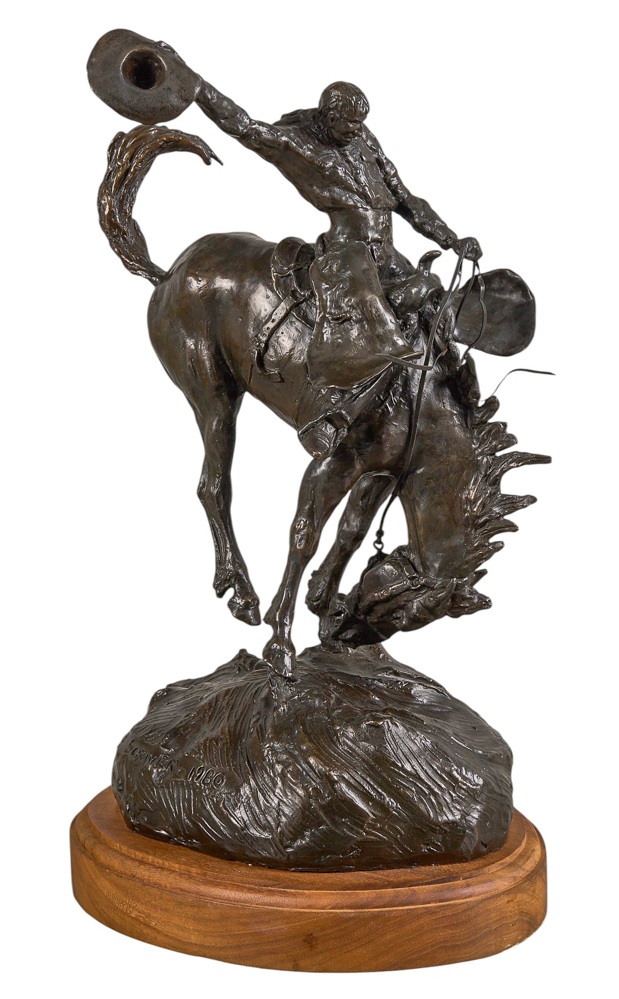 Red McCombs | Bob Scriver, "1919 - Saddle Bronc" (1 of 7)
