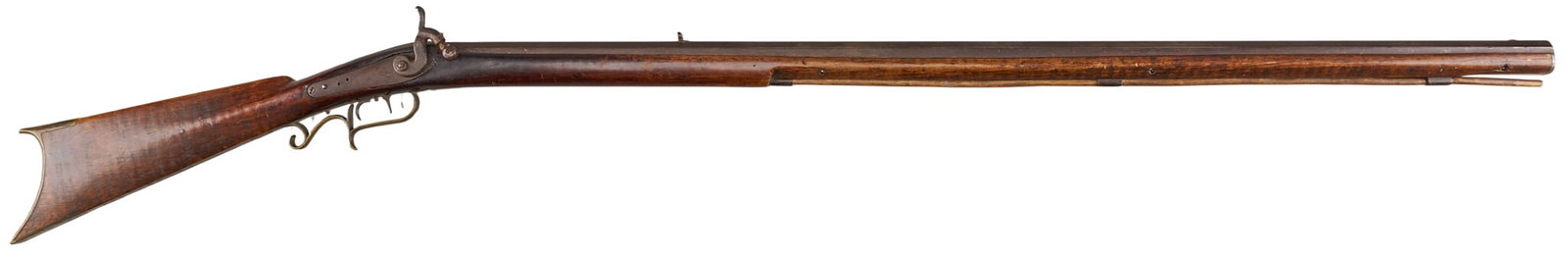 Red McCombs | Unmarked Lancaster-Style 46 Cal. Percussion Kentucky Rifle (1 of 7)
