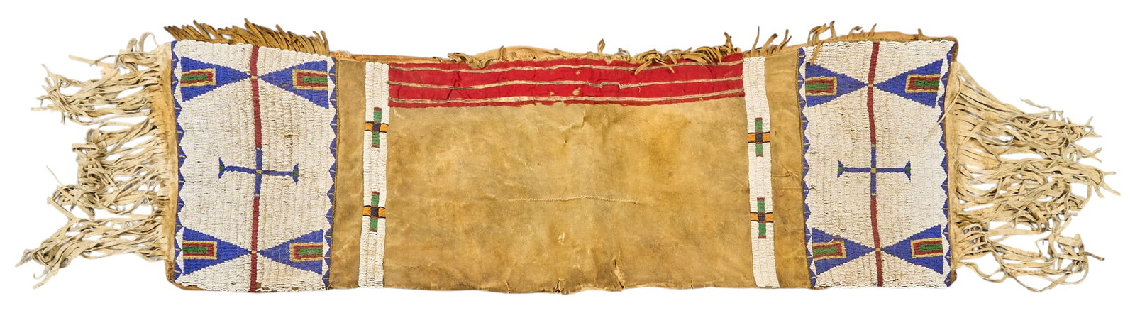 Red McCombs | Native American Beaded Saddle Throw (1 of 3)