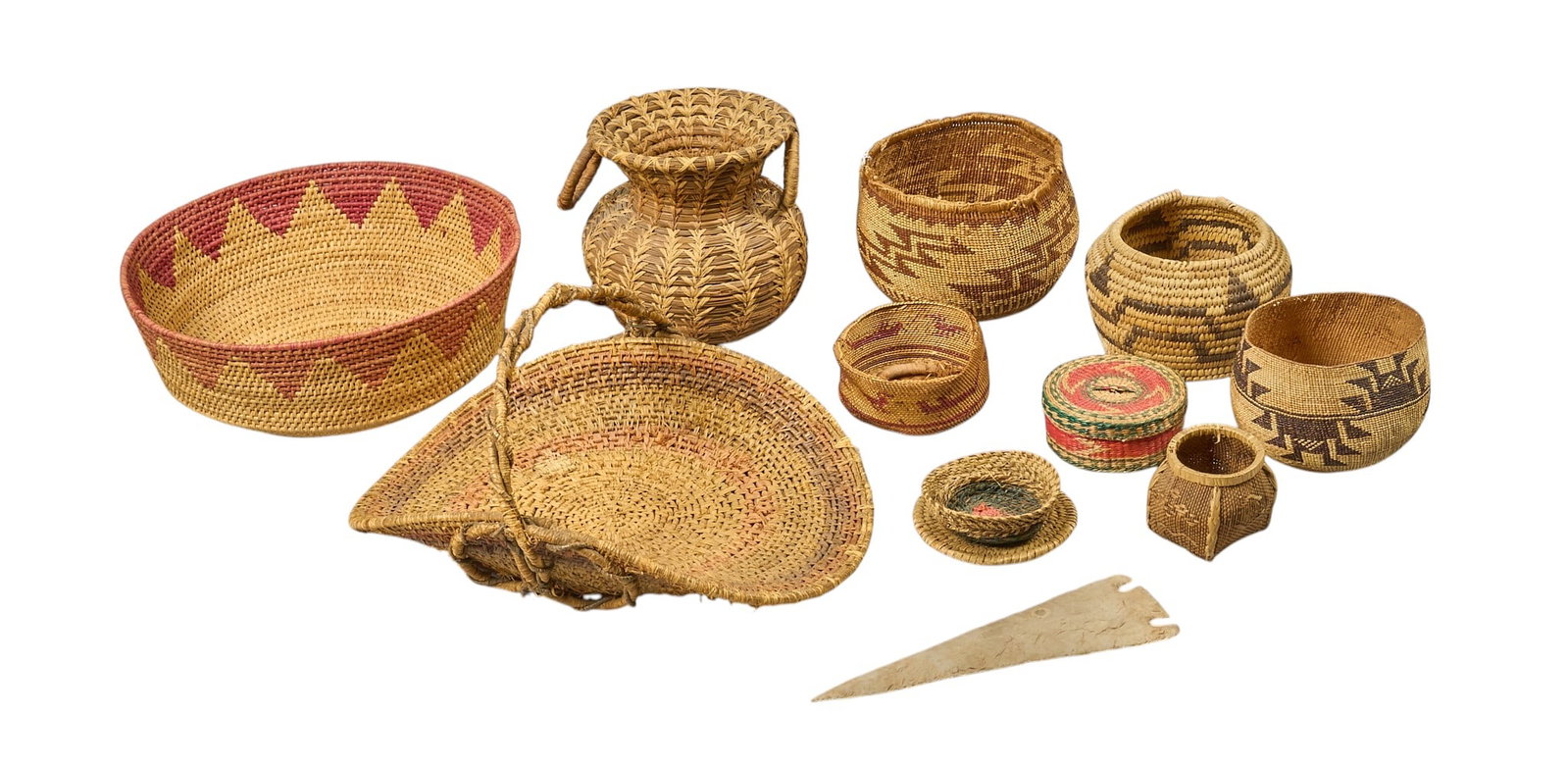 Red McCombs | Collection of Native American Baskets (1 of 5)