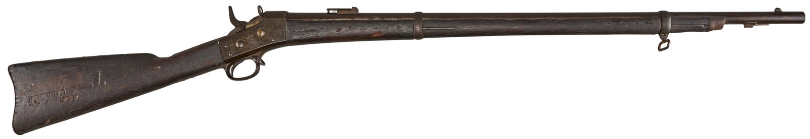 Red McCombs | USN Marked Remington Springfield Rifle: Attributed Donation by the Family of (1 of 8)