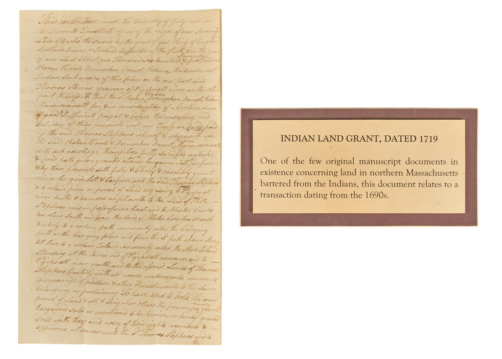 Red McCombs | Indian Land Grant (1 of 6)
