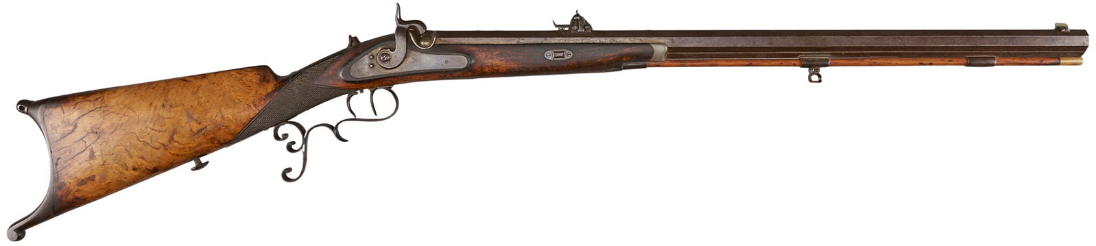 Red McCombs | Raimund Neumann of San Antonio Custom Percussion Target Schuetzen Rifle (1 of 8)
