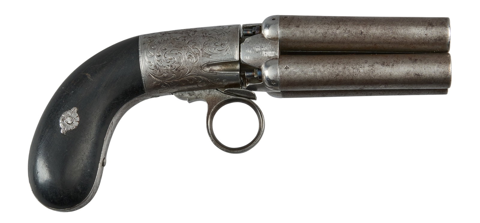 Red McCombs | Mariette Brevete 4 Barrel Ring Trigger Pepperbox (1 of 6)