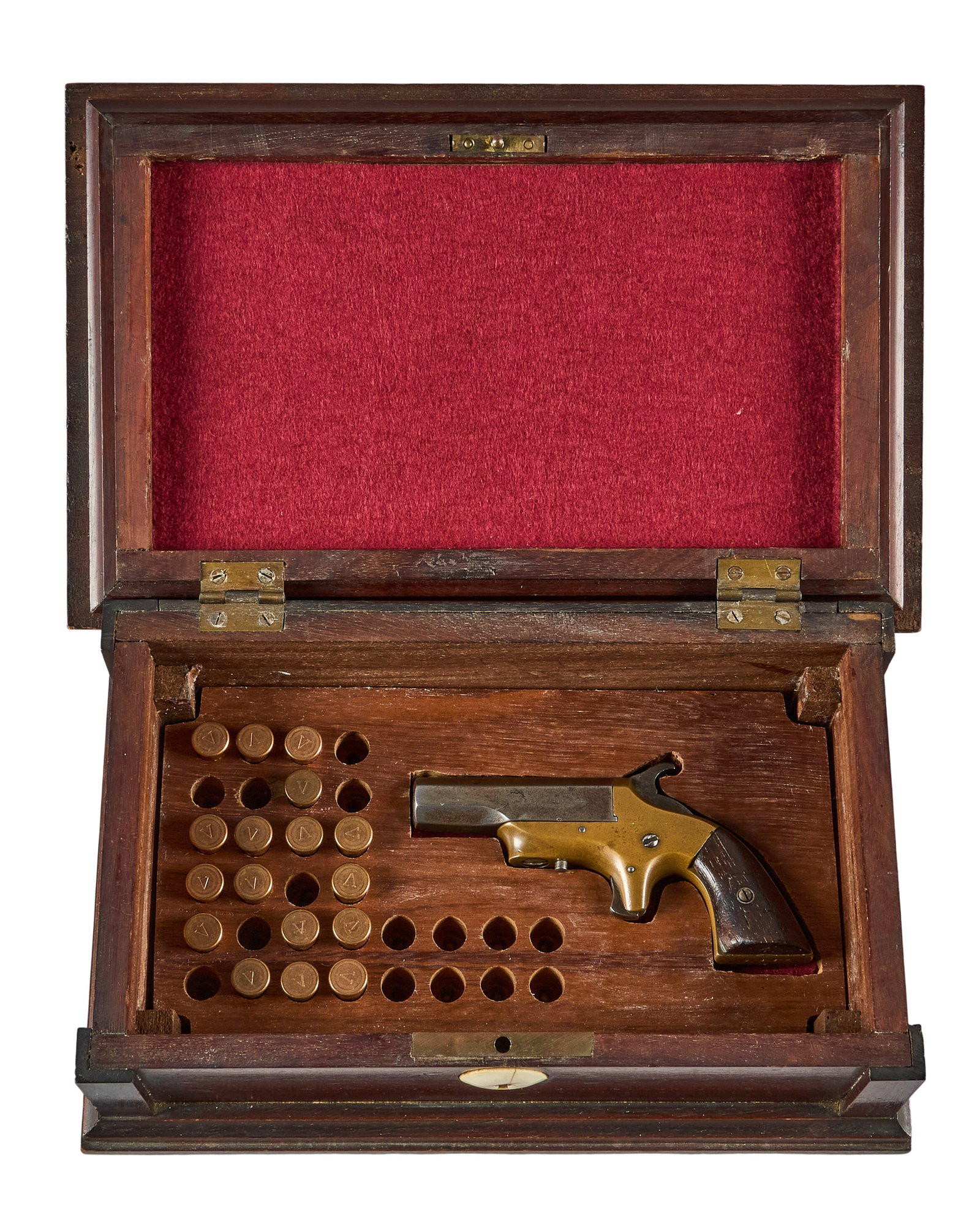 Red McCombs | Brown Manufacturing Co. Southerner Derringer in Case (1 of 6)