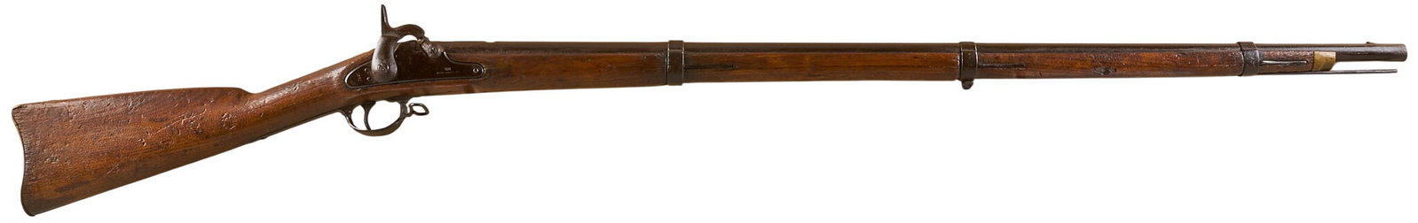 Red McCombs | Rare Civil War Confederate C.S. Richmond 58 Cal. Percussion Musket Dated 1862 (1 of 7)