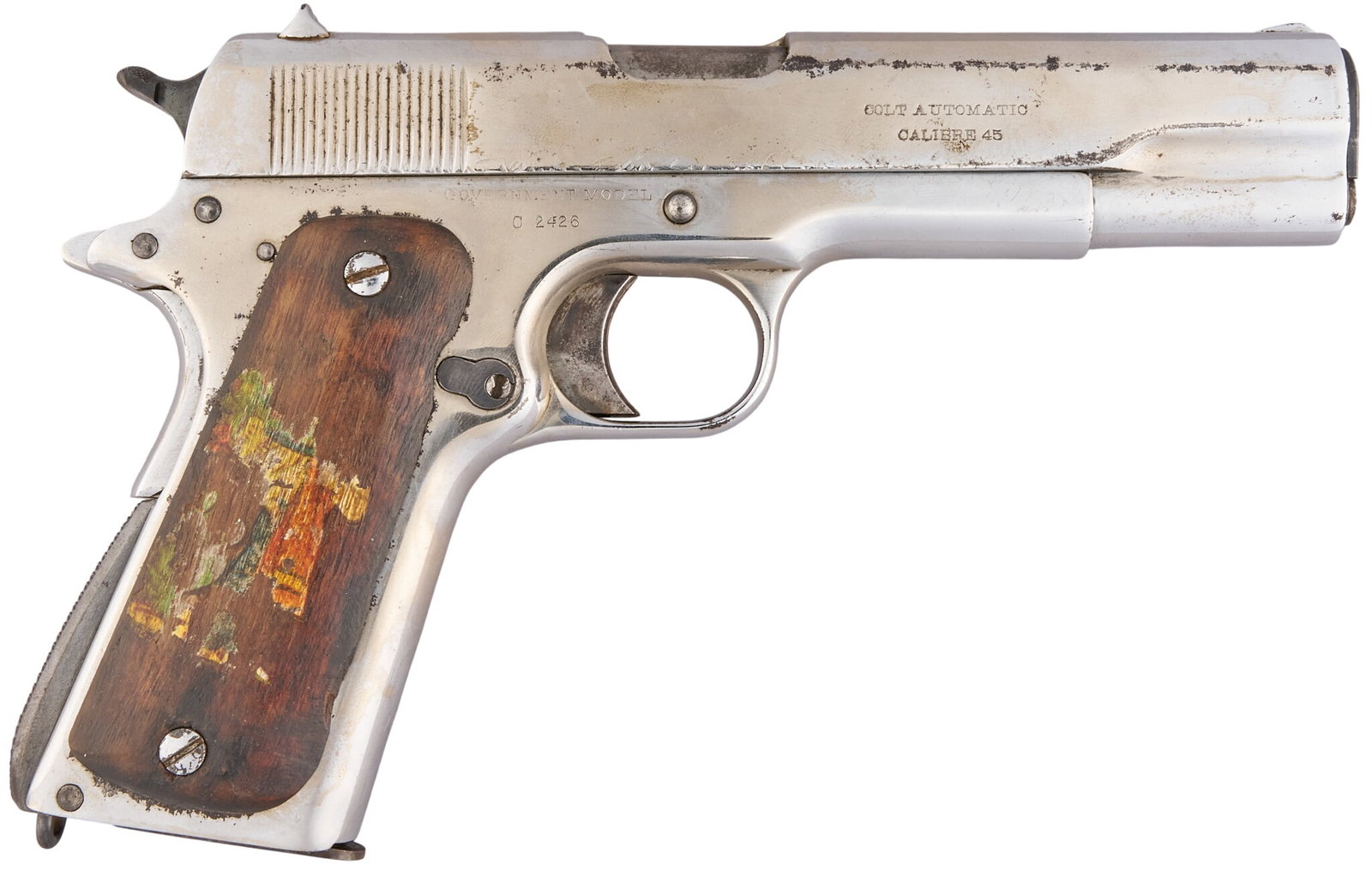 Red McCombs | Early Colt 1911 45 ACP Semi Auto Pistol (1 of 2)