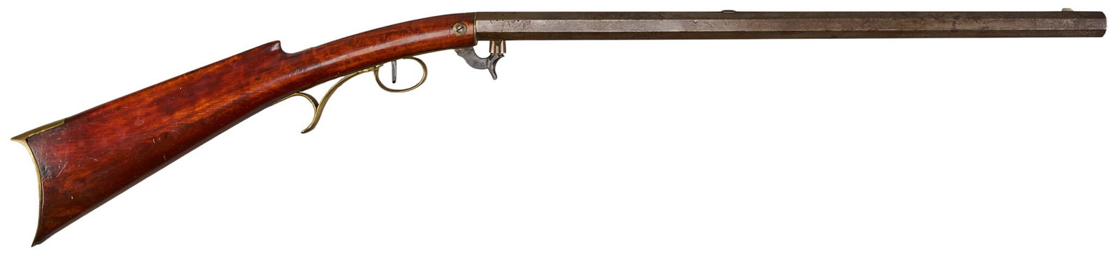 Red McCombs | Antique Niconar Kendall Stud Lock Underhammer Percussion Rifle (1 of 8)