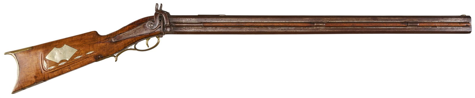 Red McCombs | 19th Century Left-Handed O/U Percussion Combination Gun (1 of 9)
