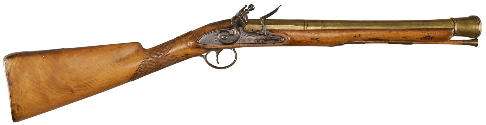 Red McCombs | John Jones London Brass Barrel Blunderbuss (1 of 8)