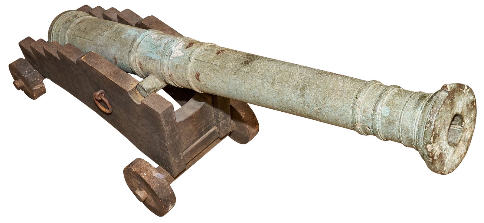 Red McCombs | Indonesian Style Lantaka Bronze Cannon on Naval Carriage (1 of 7)