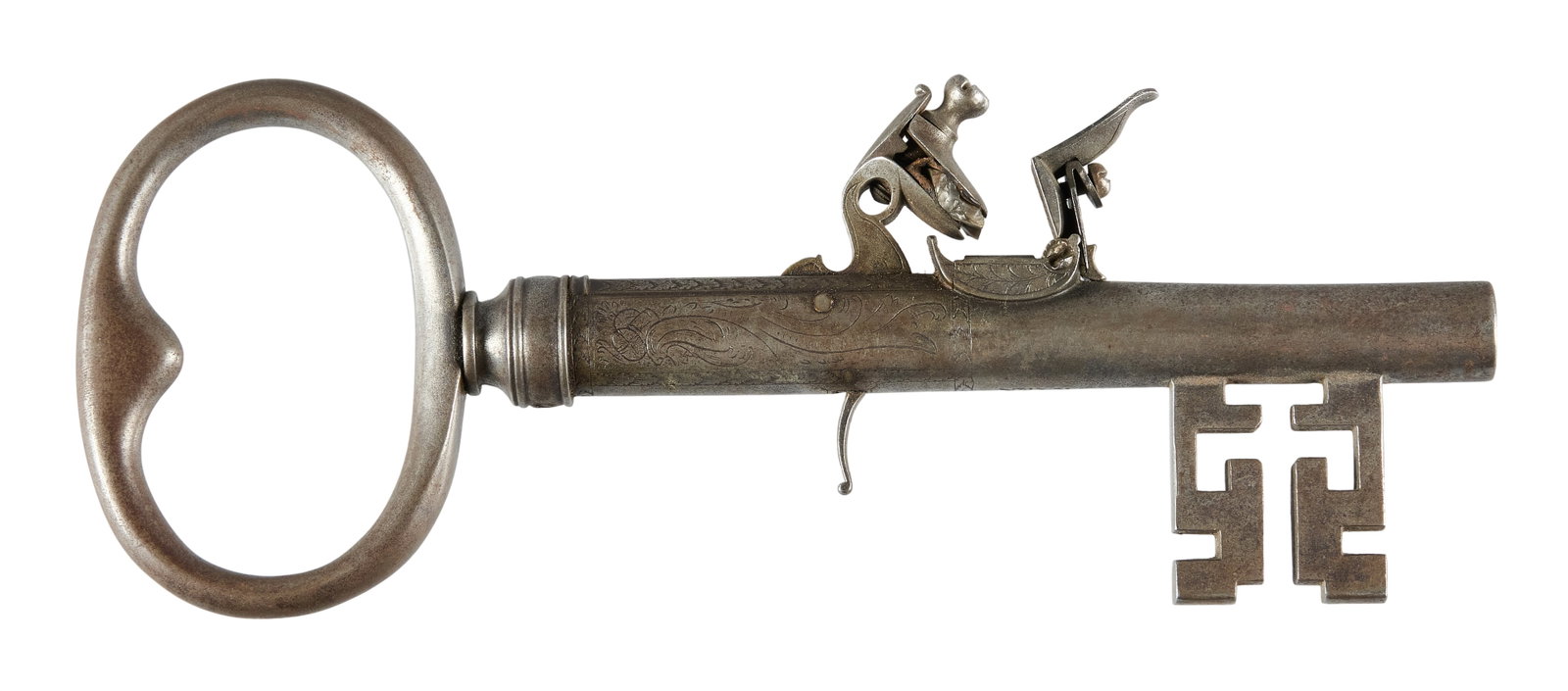 Red McCombs | Benneton of London Flintlock Key Pistol (1 of 4)