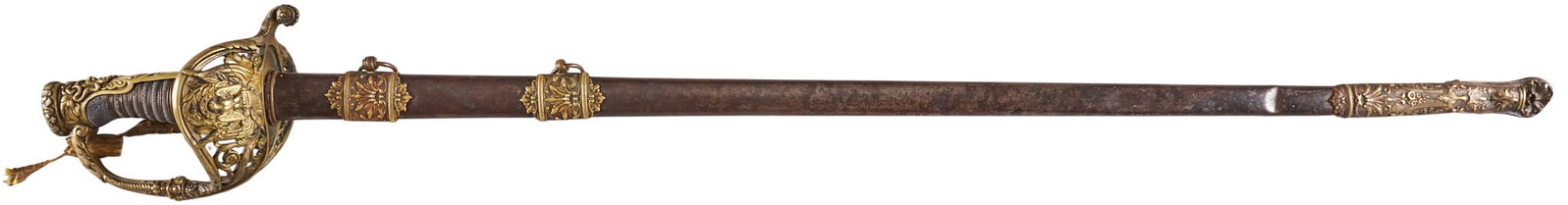 Red McCombs | French Made US Model 1855 Naval Officer's Sword (1 of 4)
