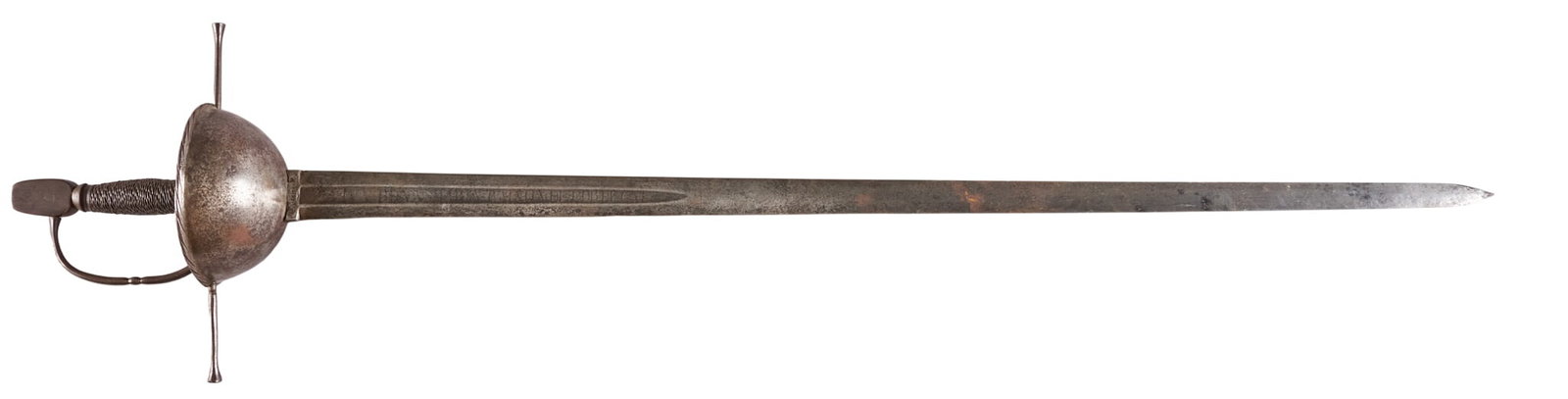 Red McCombs | 18th Century Portuguese Cup-Hilt Broad Sword (1 of 2)