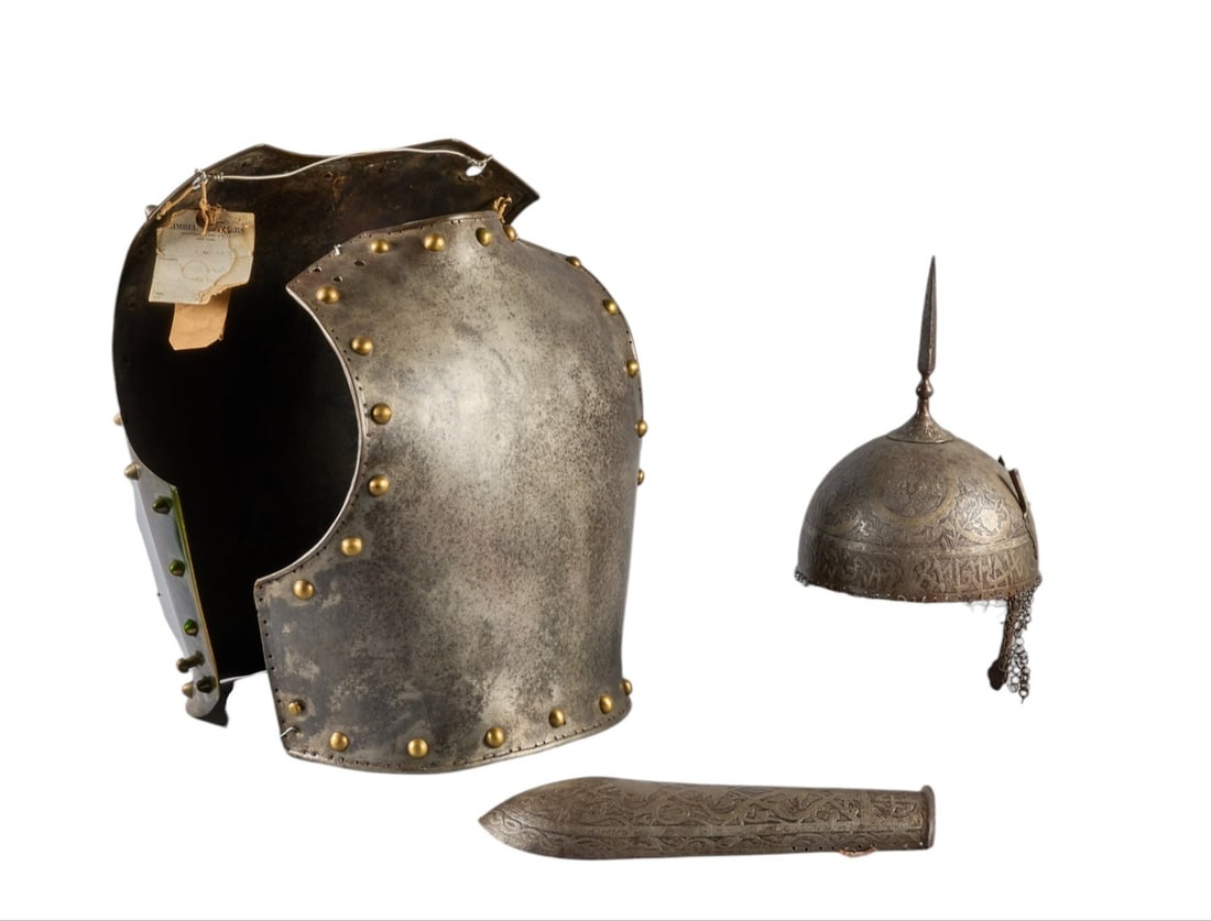 Red McCombs | Collection of Indo-Persian Armor Pieces (1 of 9)