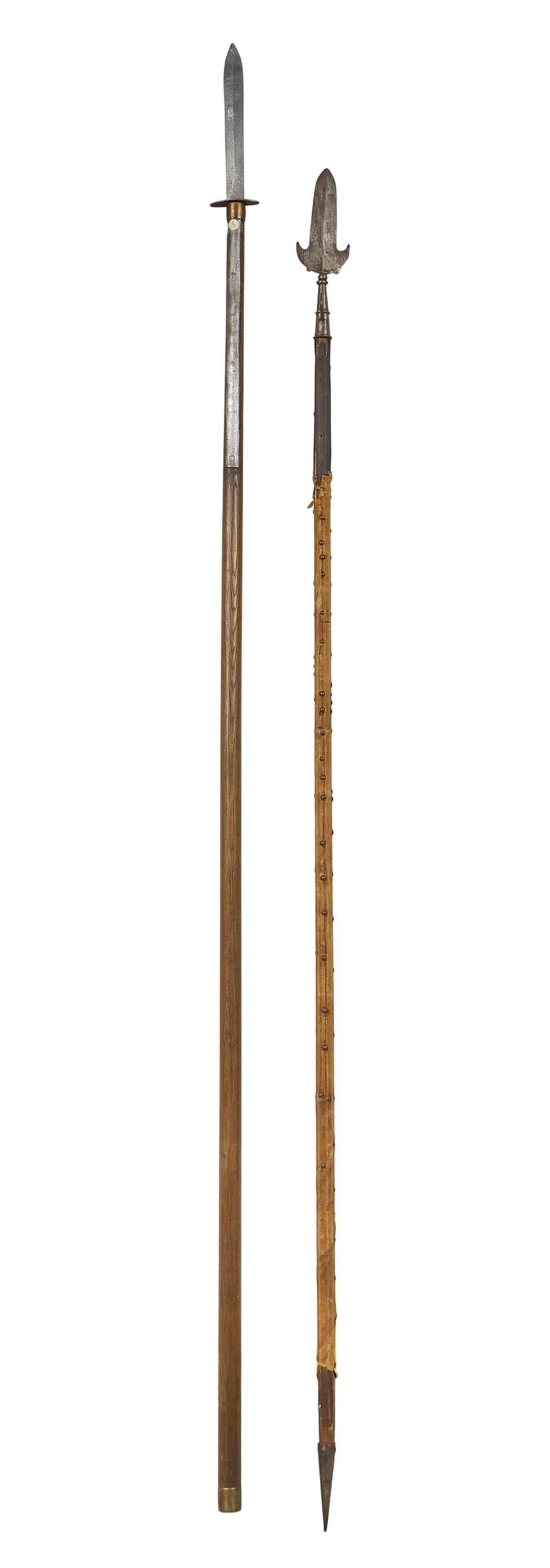 Red McCombs | Pair of 19th Century Pikes: Pair of pikes; circa 19th century length 96 in. x width 4 in. x depth 2 in. largest Provenance: Property from the personal estate collection of iconic Texas businessman, civic leader and philant