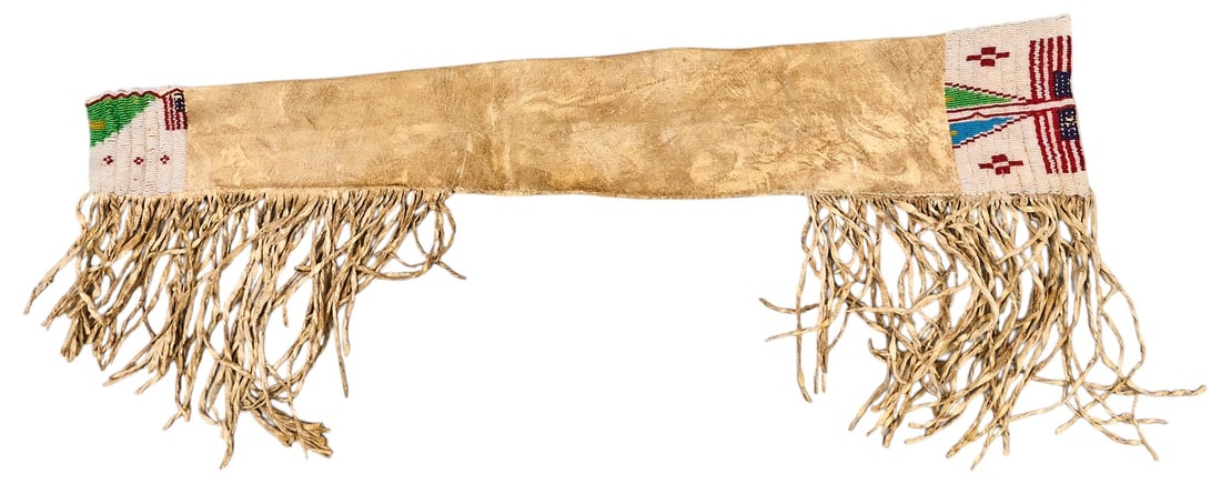 Red McCombs | Native American Rifle Scabbard (1 of 1)
