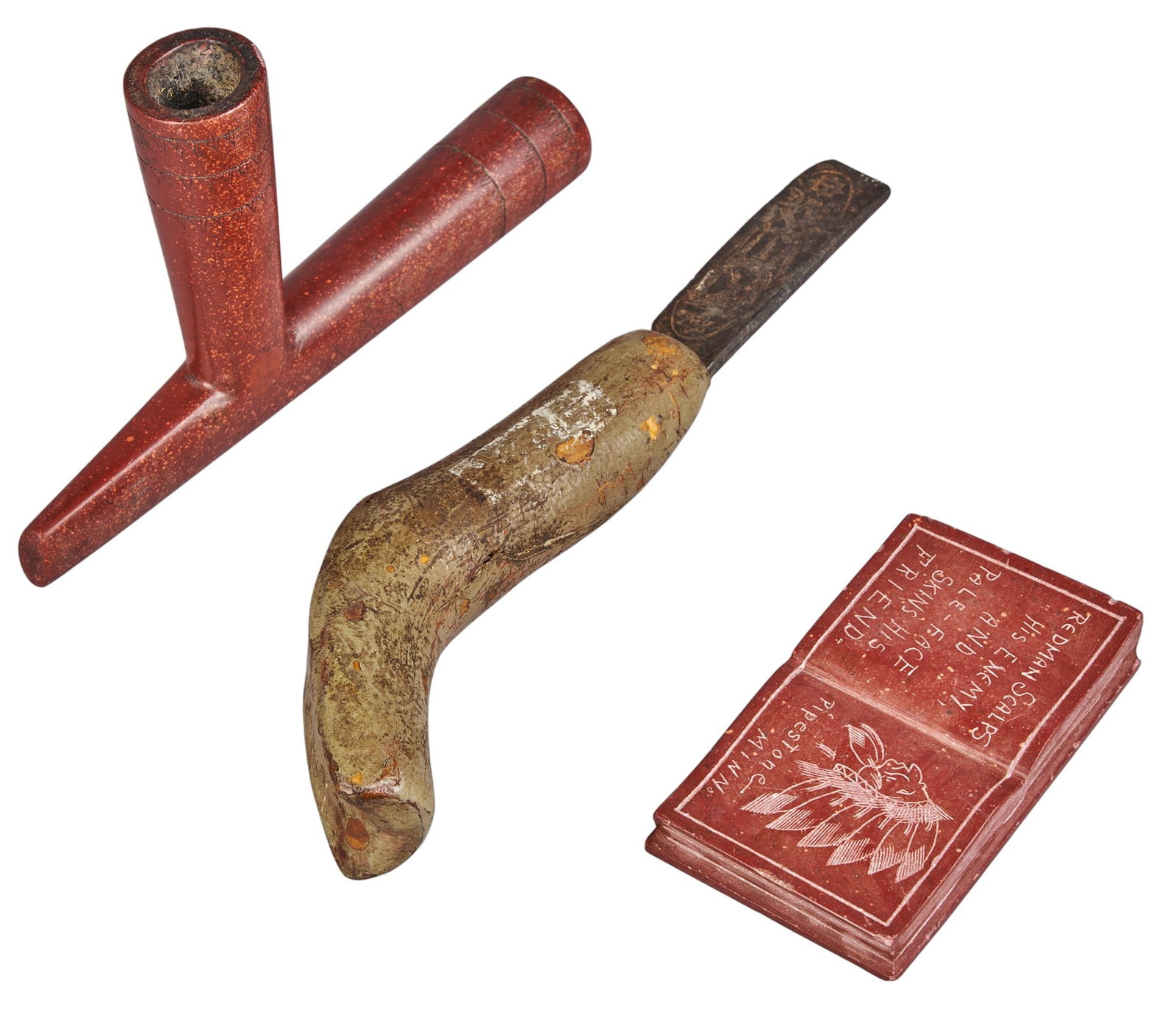 Red McCombs | (3) Native American Items - 3