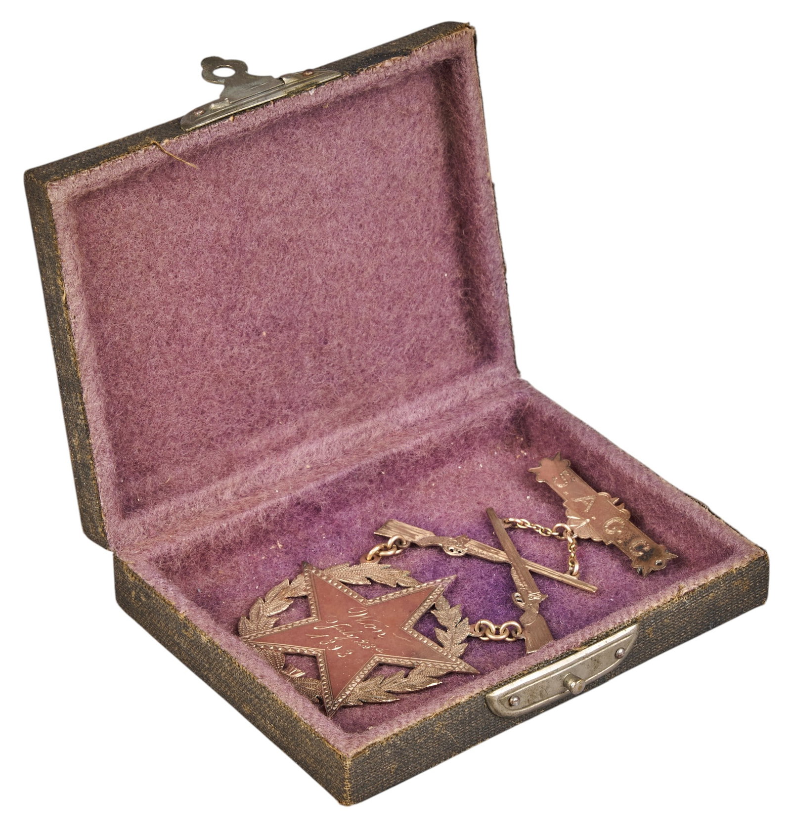 Red McCombs | San Antonio Marksman 1893 Award Badge (1 of 6)
