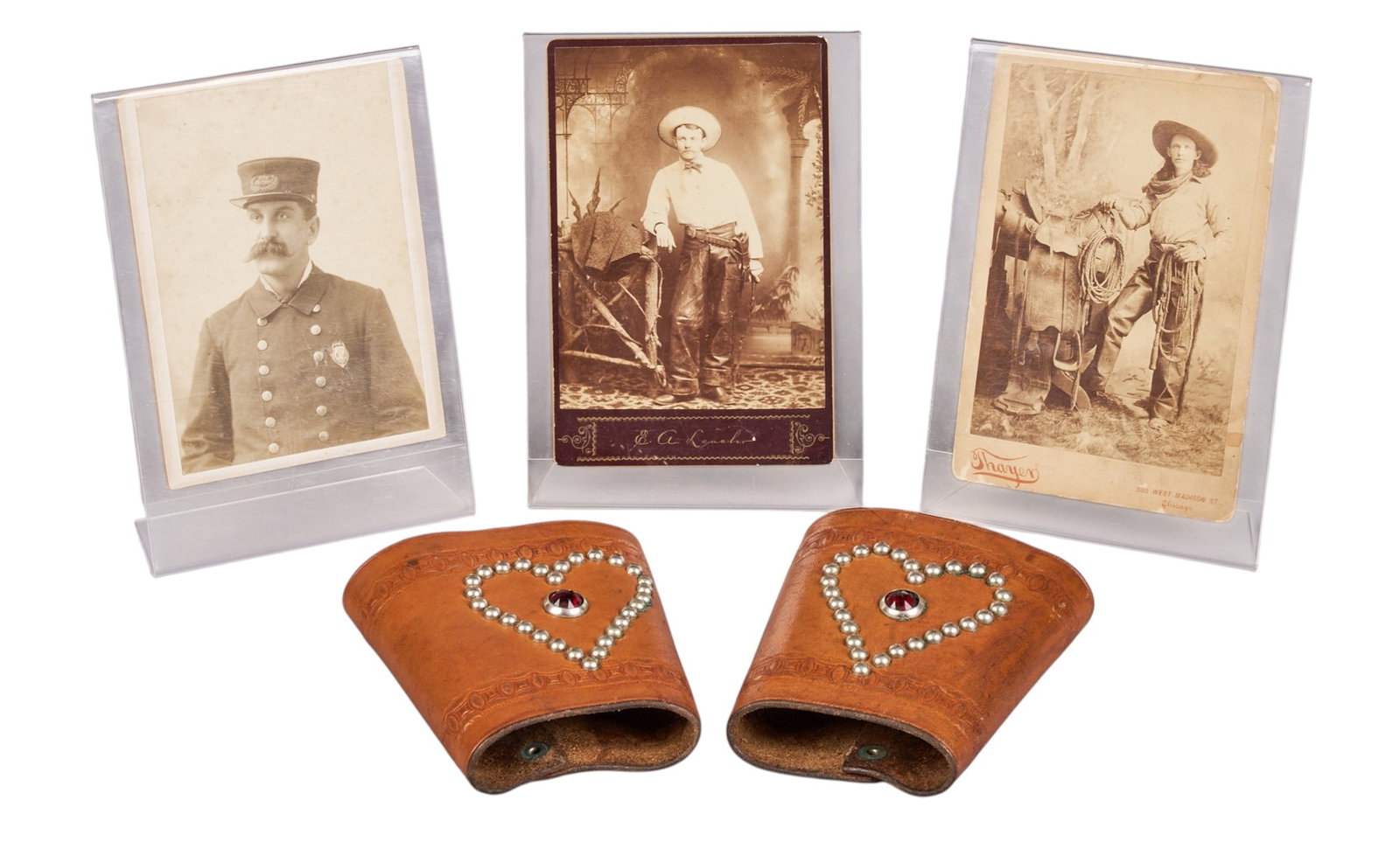 Red McCombs | Leather Studded Cuffs and Vintage Photographs (1 of 5)