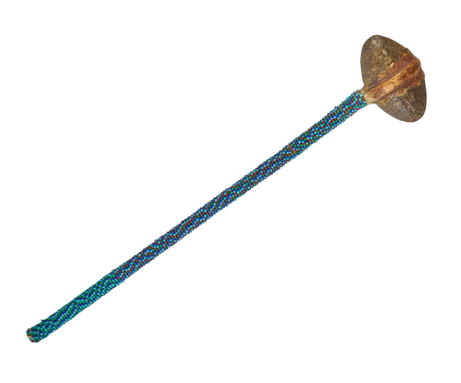 Red McCombs | Fully-Beaded Tomahawk - 2