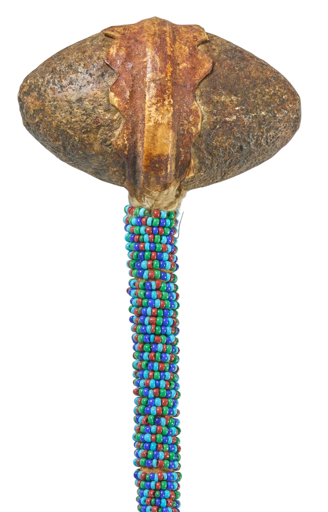 Red McCombs | Fully-Beaded Tomahawk - 3