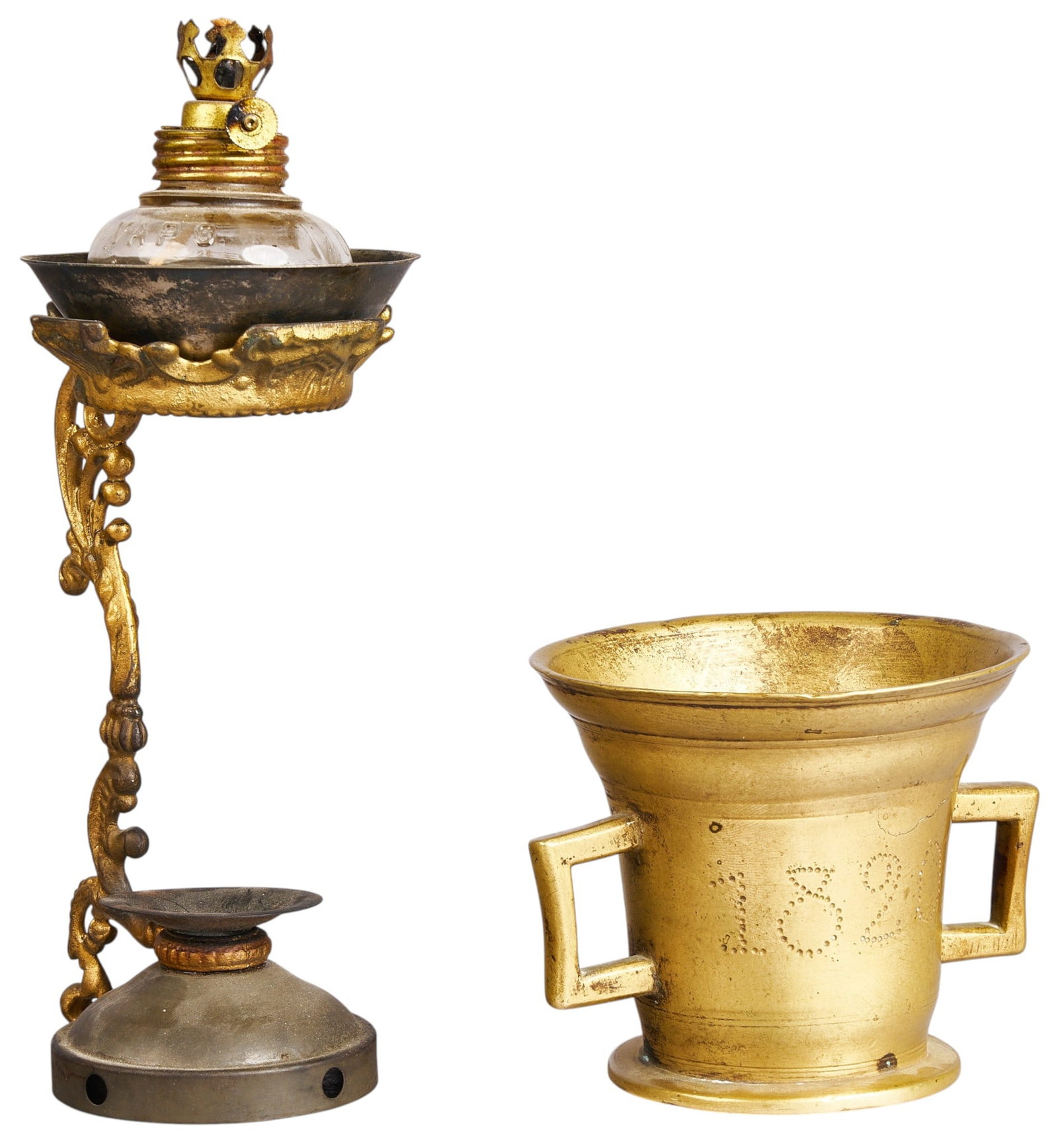 Red McCombs | (2) Antique Medicinal Items (1 of 9)