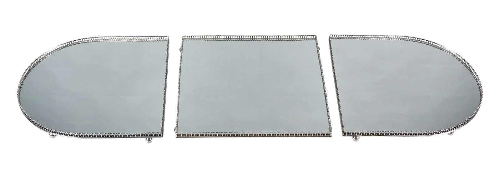 Red McCombs | Monumental Silverplate Table Plateau (1 of 3)