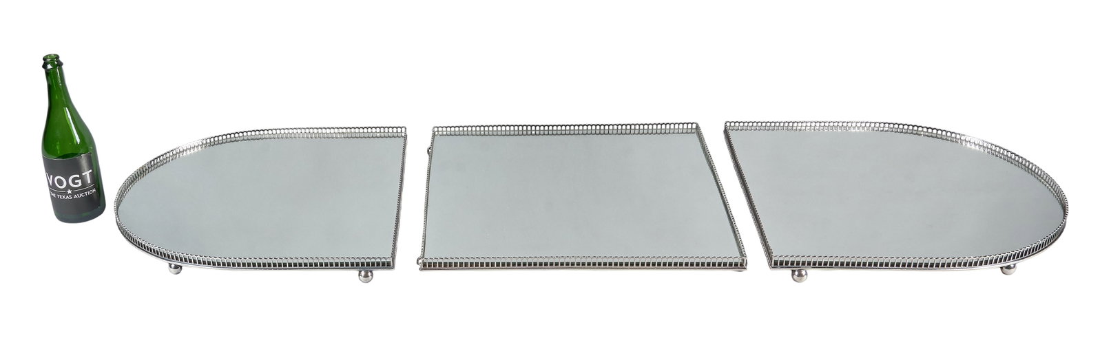 Red McCombs | Monumental Silverplate Table Plateau - 2