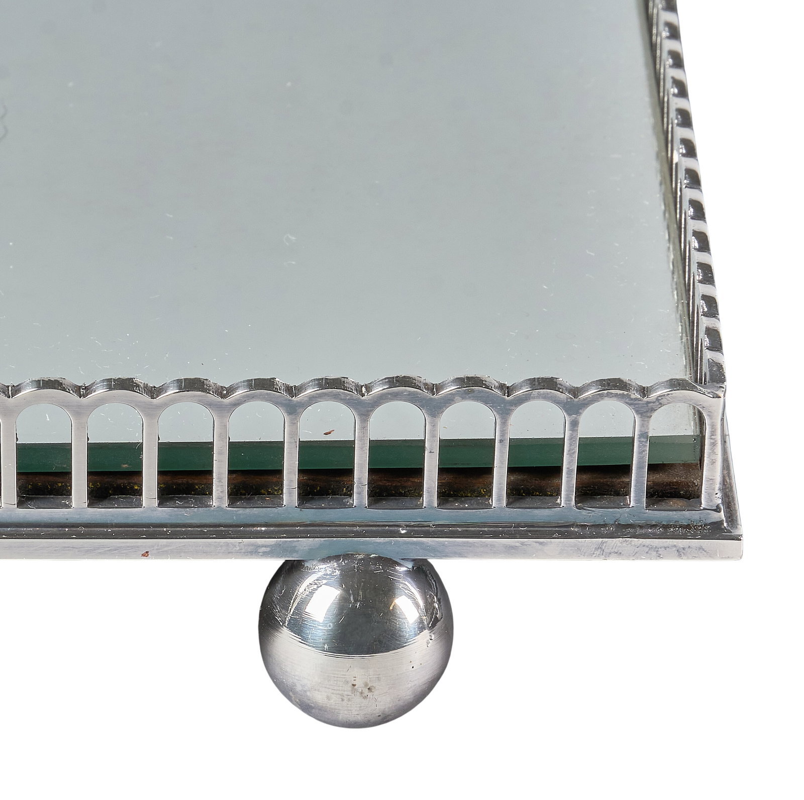 Red McCombs | Monumental Silverplate Table Plateau - 3