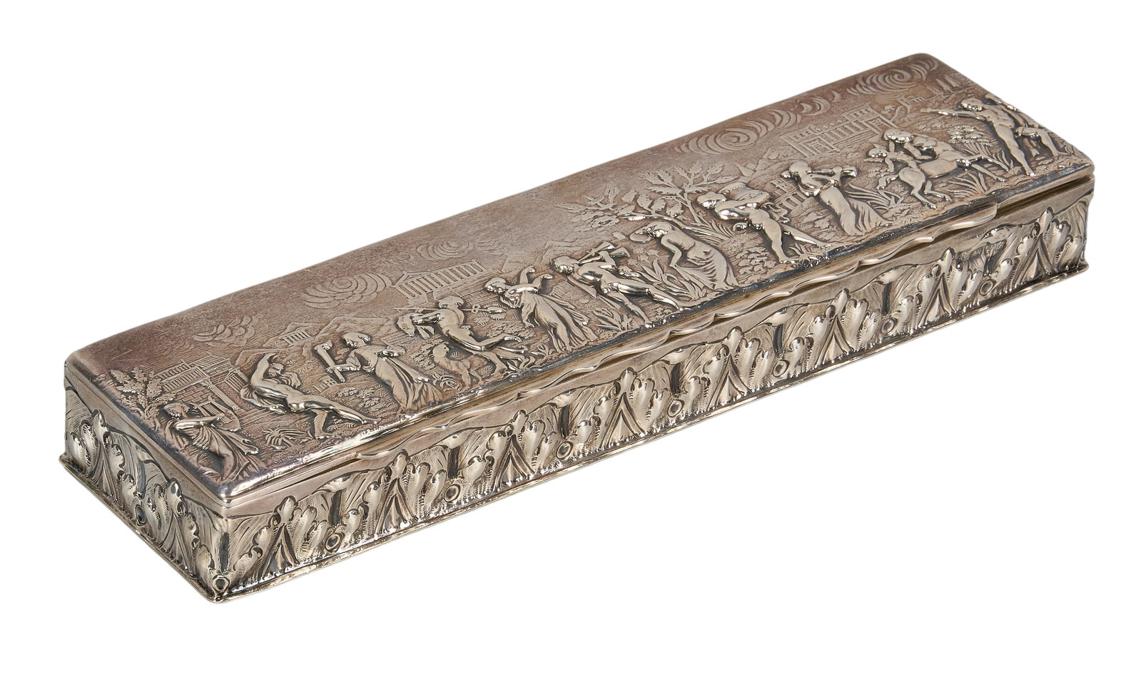 Red McCombs | English Sterling Silver Table Box (1 of 7)