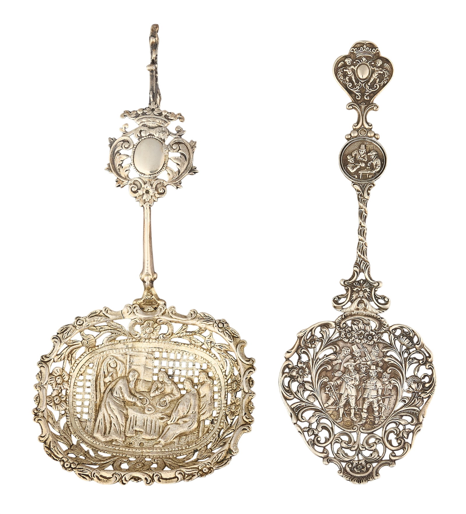 Red McCombs | Victorian Dutch Silver Bon Bon Scoops (1 of 4)