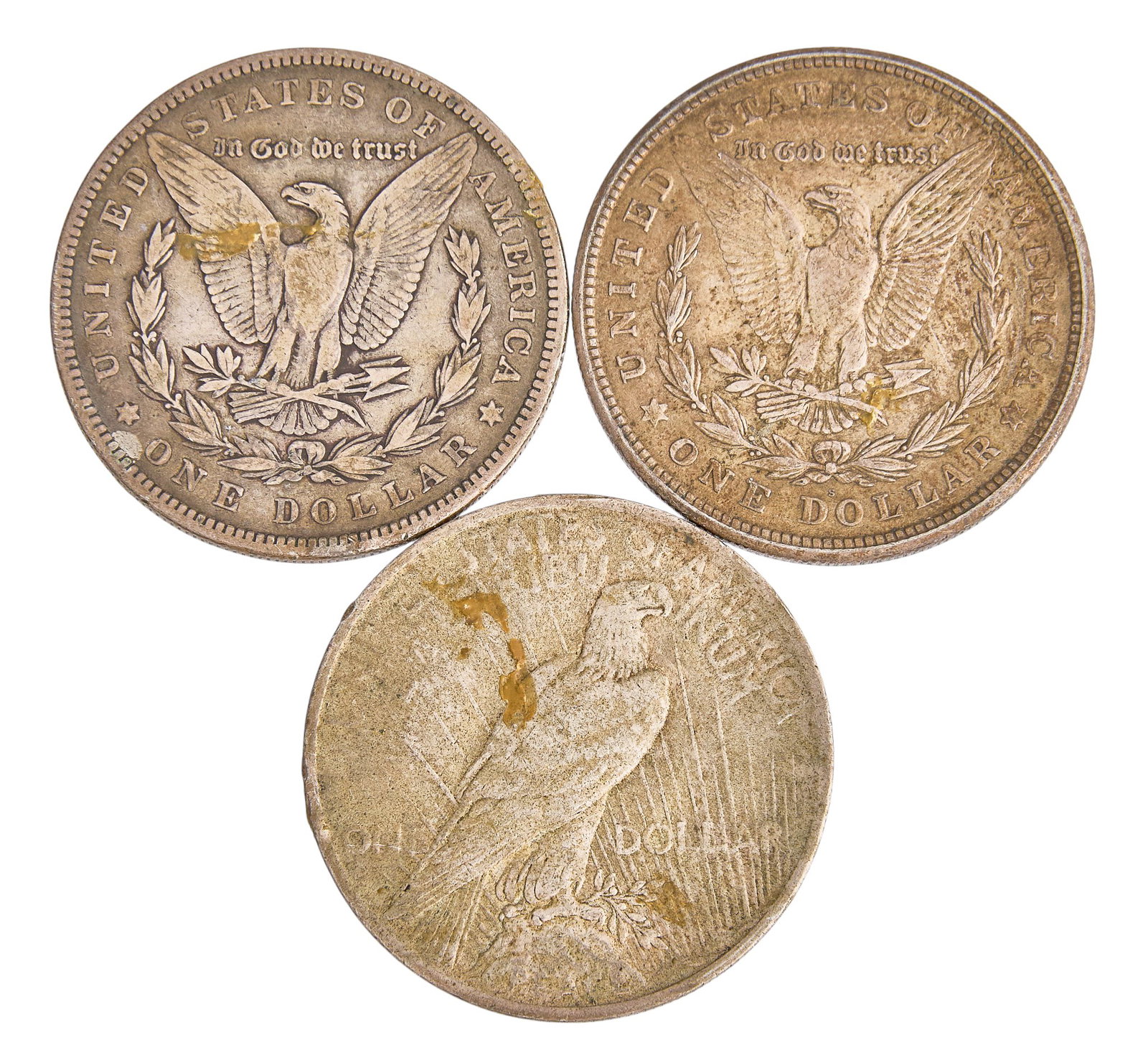 Red McCombs | (3) Silver Dollars - 2