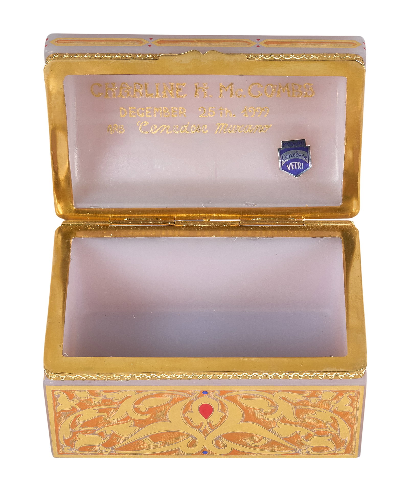 Red McCombs | Murano Presentation Casket (1 of 5)