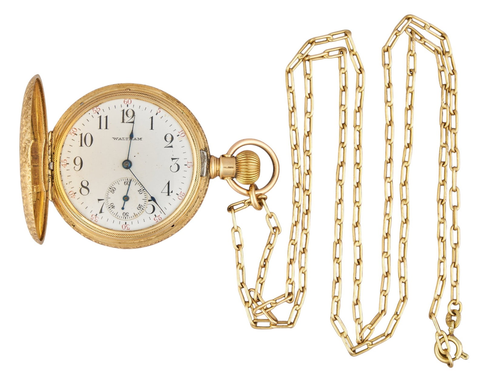 Red McCombs | 14K Waltham Pocket Watch (1 of 7)