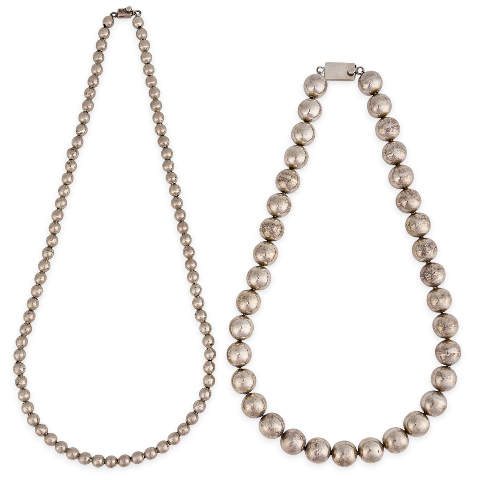 Red McCombs | (2) Mexican Sterling Silver Necklaces (1 of 4)