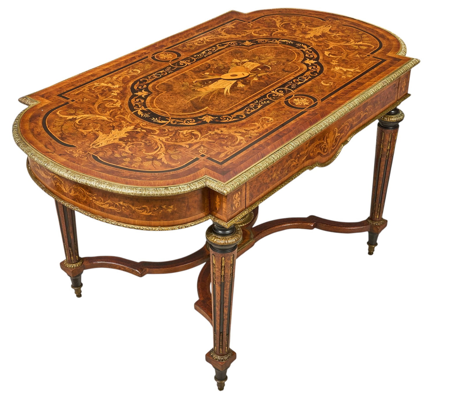 Red McCombs | Napoleon III Marquetry Table (1 of 5)