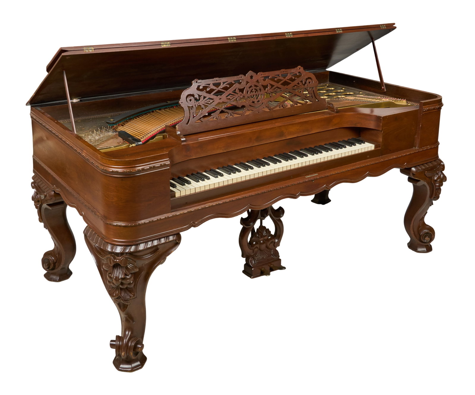 Red McCombs | Victorian Square Grand Piano (1 of 8)